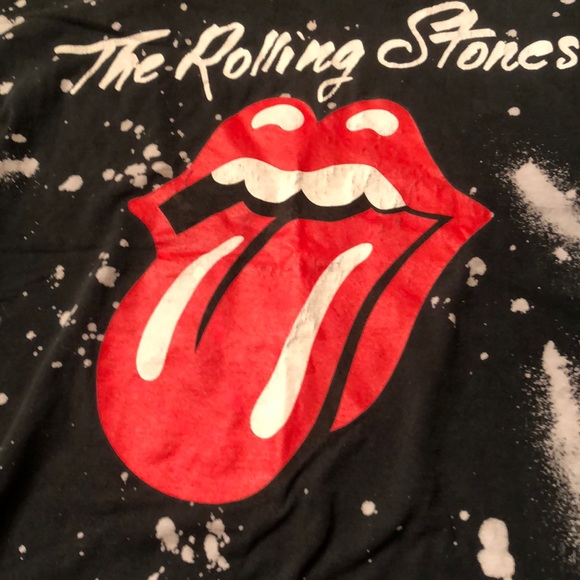 the Rolling Stones Other - Rolling Stones Acid Splash Band Tee Shirt